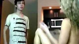 Taboo! 18yo Stepson Cums Inside His Sexy Divorced Stepmom While Nobody Home