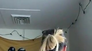 Blonde Gets Some Serious Black