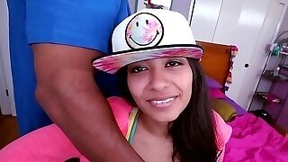 A Huge Thick Dick For Petite Latina
