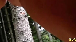 Lederhosen Gangbang In Nature - Homemade
