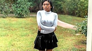 Ember Snow In Rainy Day Rescue - Realitykings