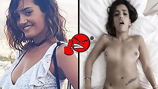 Screwmetoo Sexy Spanish Girl Pulls Her Panties To The Side