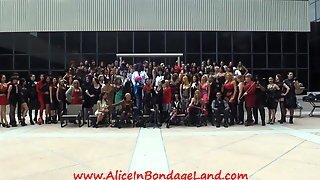 Domcon Femdom Convention Group Photo Fetish Dominatrix Bdsm