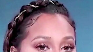 Adrienne Bailon Tongue Loop #2