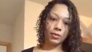 18 Yo Latina Gets Ready For School