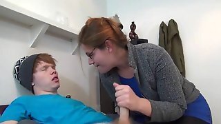 Mom Catches Not Son Jerking